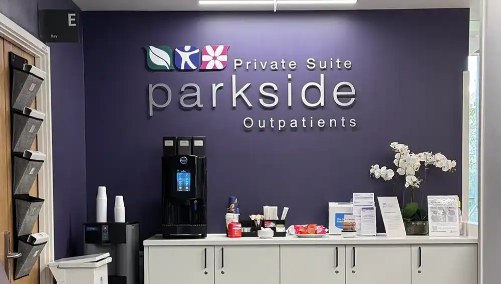 Heatherwood Parkside Outpatients Entrance | Parkside Suite